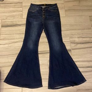 L&B High rise flare jeans